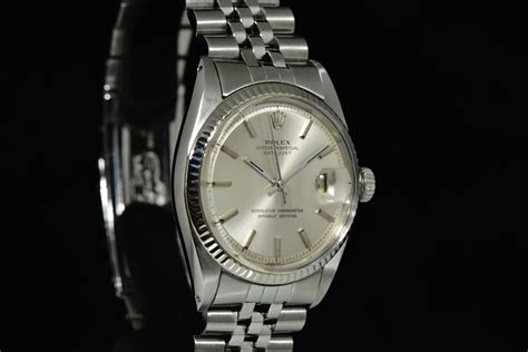 rolex datejust 1601 acciaio oro bianco|rolex datejust 36 1601 gold.